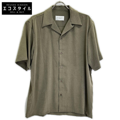 RM251-024 25SS ﾄｰﾌﾟ/ｶｰｷ OPEN COLLAR S/S SHIRT 半袖ｼｬﾂ トップス 46 メンズ