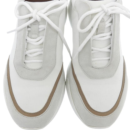 Loro Piana ロロピアーナ Modular Walk モジュラー ウォーク スニーカー レザー×スエード シューズ メンズ ホワイト 40 シューズ