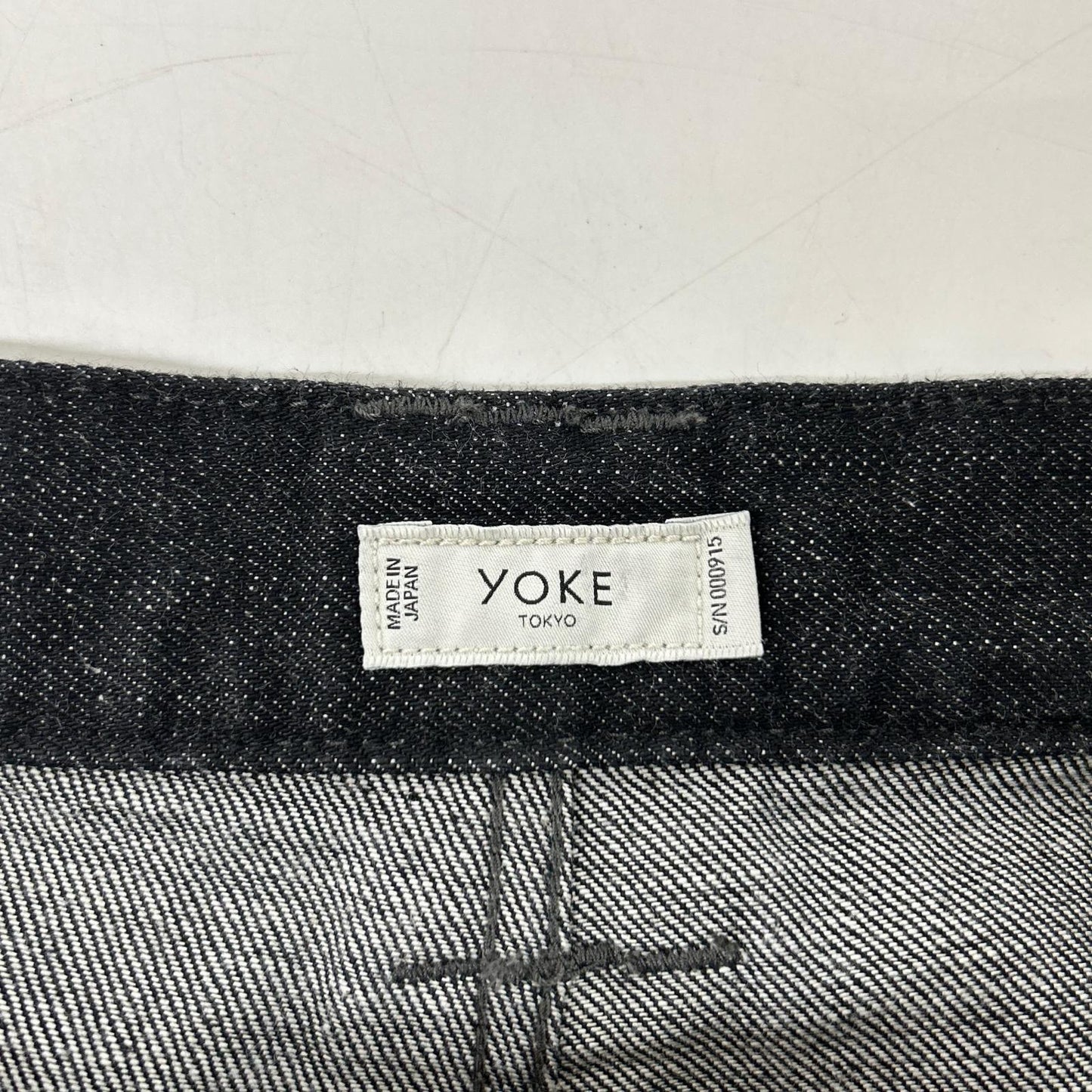 26SS YK26SS01189P ﾌﾞﾗｯｸ 3pleated Wide Leg Denim Trousers ボトムス 3 メンズ