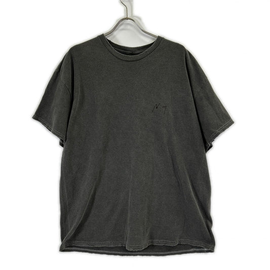 25SS ANC-CT109 ﾌﾞﾗｯｸ EMBROIDERY DYED T-SHIRT トップス OS(one size) メンズ