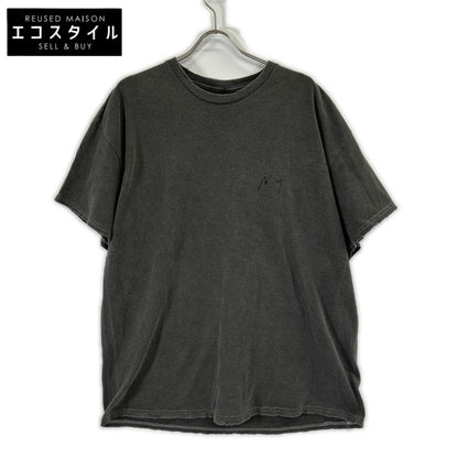 25SS ANC-CT109 ﾌﾞﾗｯｸ EMBROIDERY DYED T-SHIRT トップス OS(one size) メンズ
