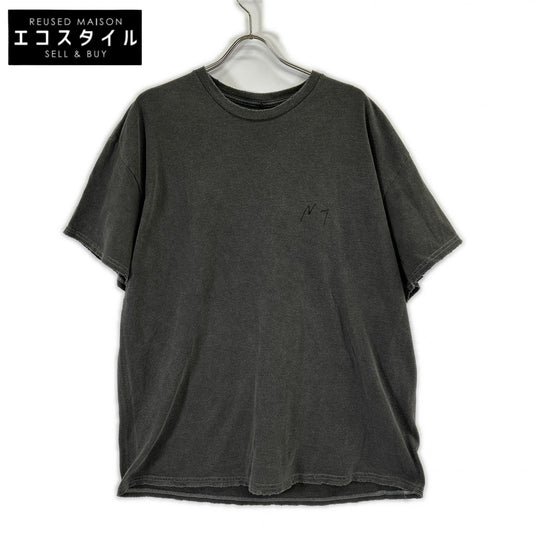 25SS ANC-CT109 ﾌﾞﾗｯｸ EMBROIDERY DYED T-SHIRT トップス OS(one size) メンズ