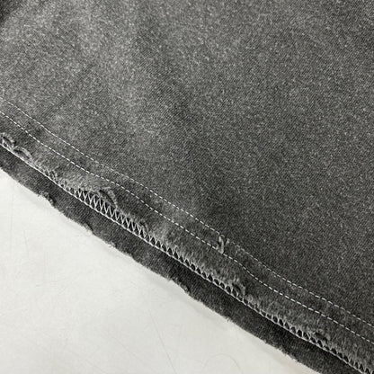 25SS ANC-CT109 ﾌﾞﾗｯｸ EMBROIDERY DYED T-SHIRT トップス OS(one size) メンズ