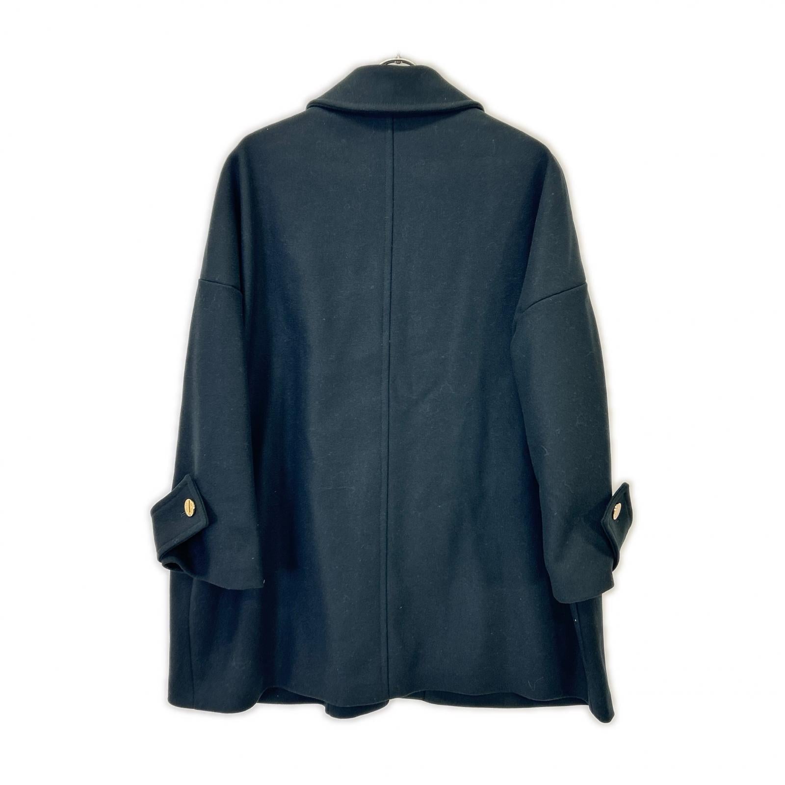 MACKINTOSH 麦金托什 L222MO1007FEX2K 海军蓝 羊毛 金色纽扣 HUNBIE 立领大衣 大衣