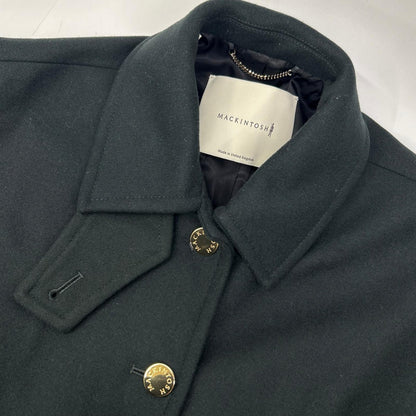 MACKINTOSH 麦金托什 L222MO1007FEX2K 海军蓝 羊毛 金色纽扣 HUNBIE 立领大衣 大衣