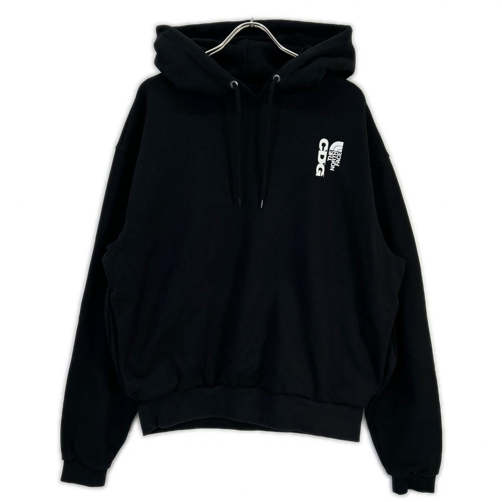 THE NORTH FACE ノースフェイス 【×CDG】NT02601CD グレー プリントパーカフーディ トップス