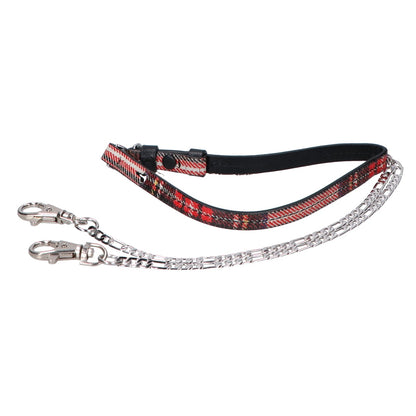 Maison Margiela 马吉拉 美品 国内正品 S56WG0081 5AC 微型小羊皮格纹压碎处理 2WAY链条单肩包 手提包