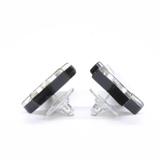 CHANEL シャネル 【美品】17K ラインストーン ココマーク シューティングスター ピアス