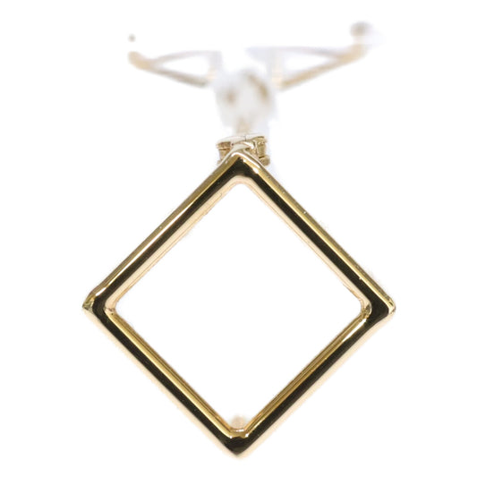 shihara シハラ 美品 750YG Rectangle Pierce 30/レクタングルピアス30 ピアス