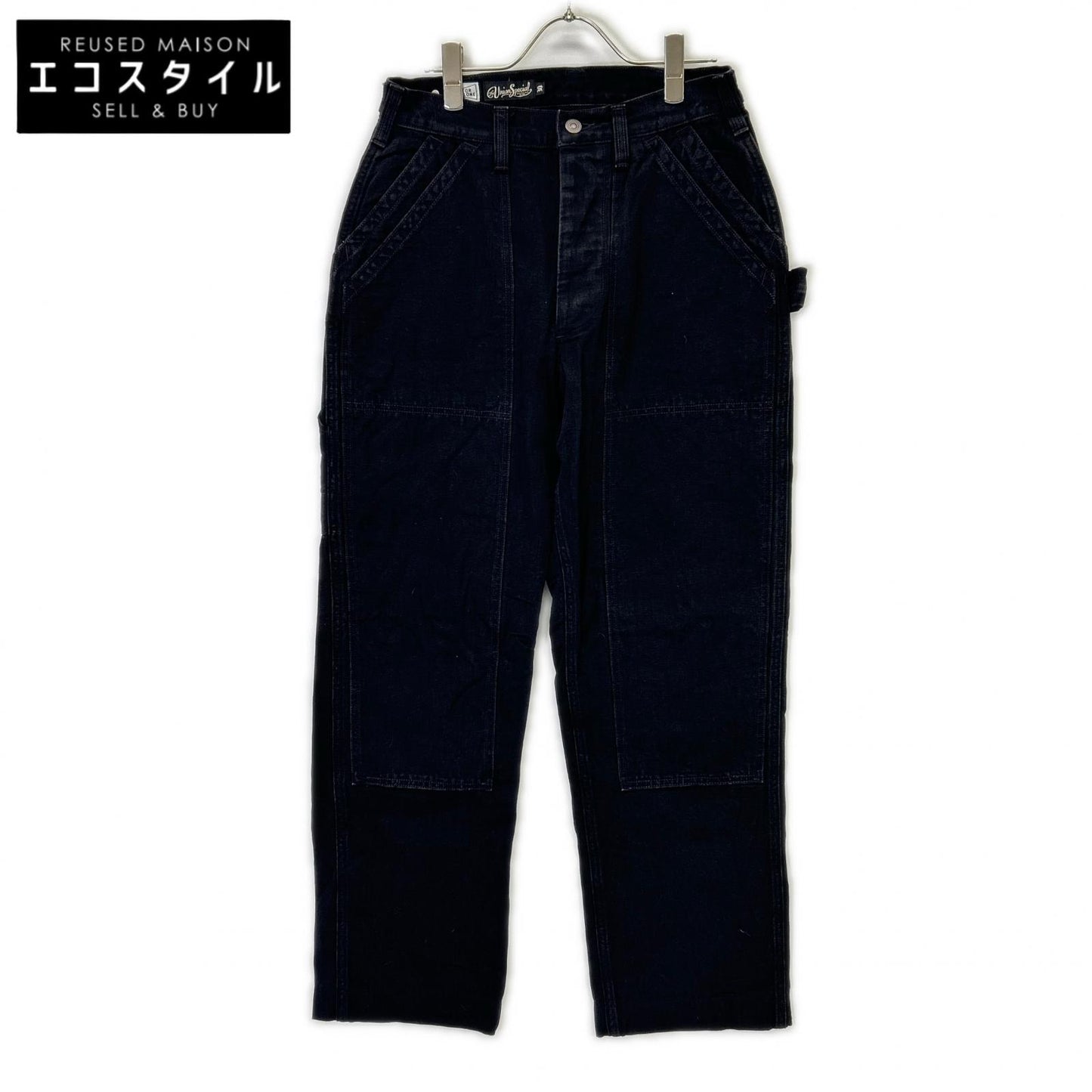 【Union Special】24FW 2432003 黑色 MOTOR CYCLONE GARAGE 斩波器工装裤 下装 30 男士