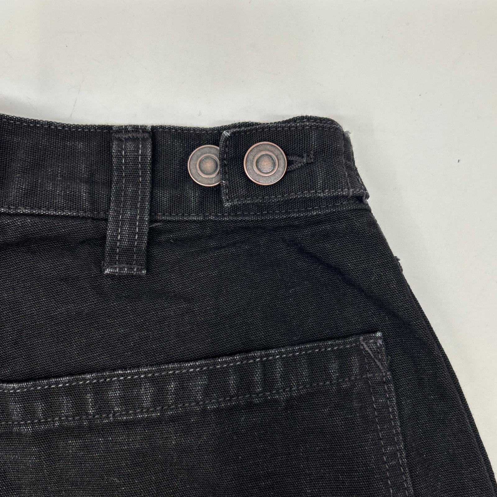 【Union Special】24FW 2432003 黑色 MOTOR CYCLONE GARAGE 斩波器工装裤 下装 30 男士