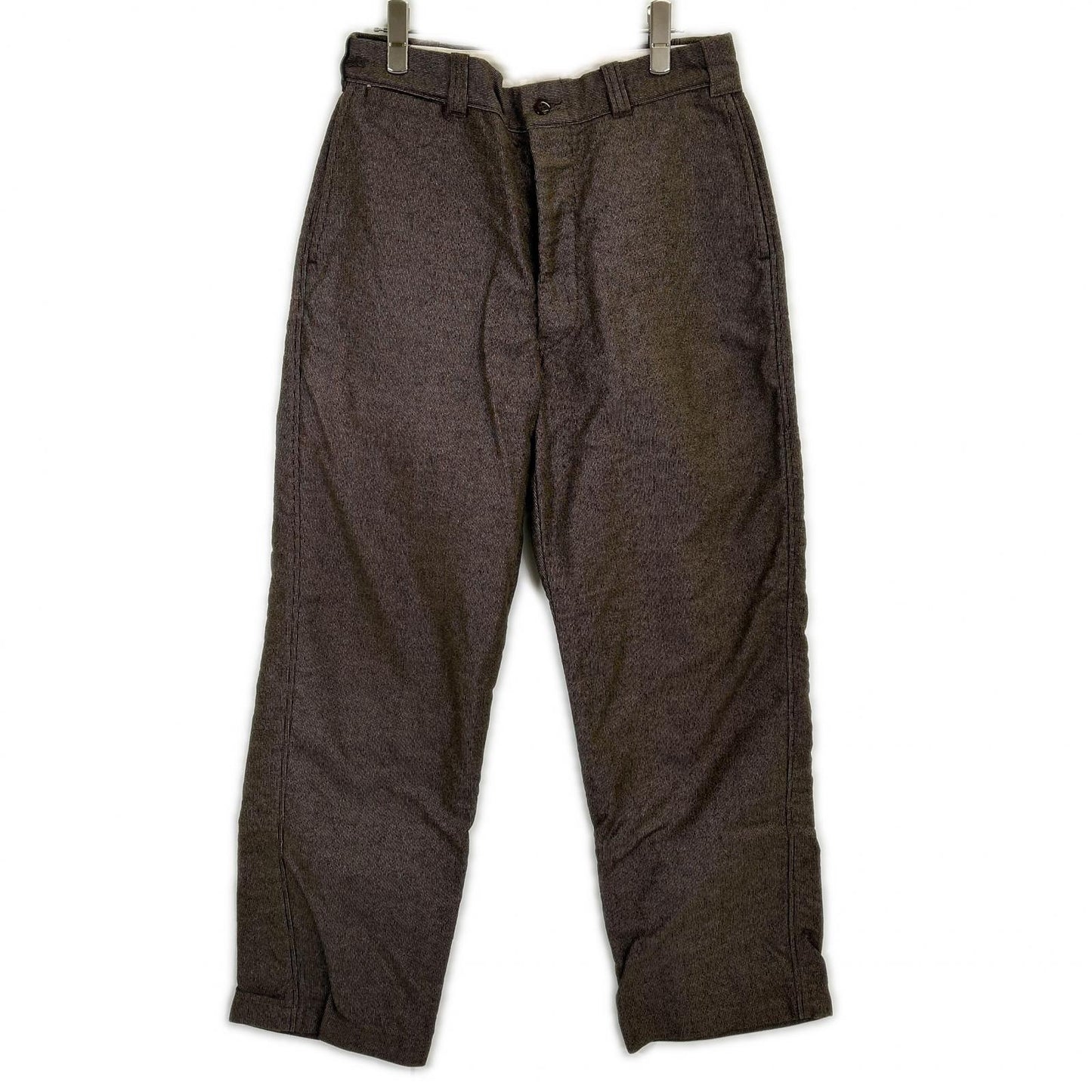 ZA-0226 ﾌﾞﾗｳﾝ 抜染ﾓｰﾙｽｷﾝ HONKY-TONK TROUSERS ﾜｰｸﾊﾟﾝﾂ ボトムス 30 メンズ
