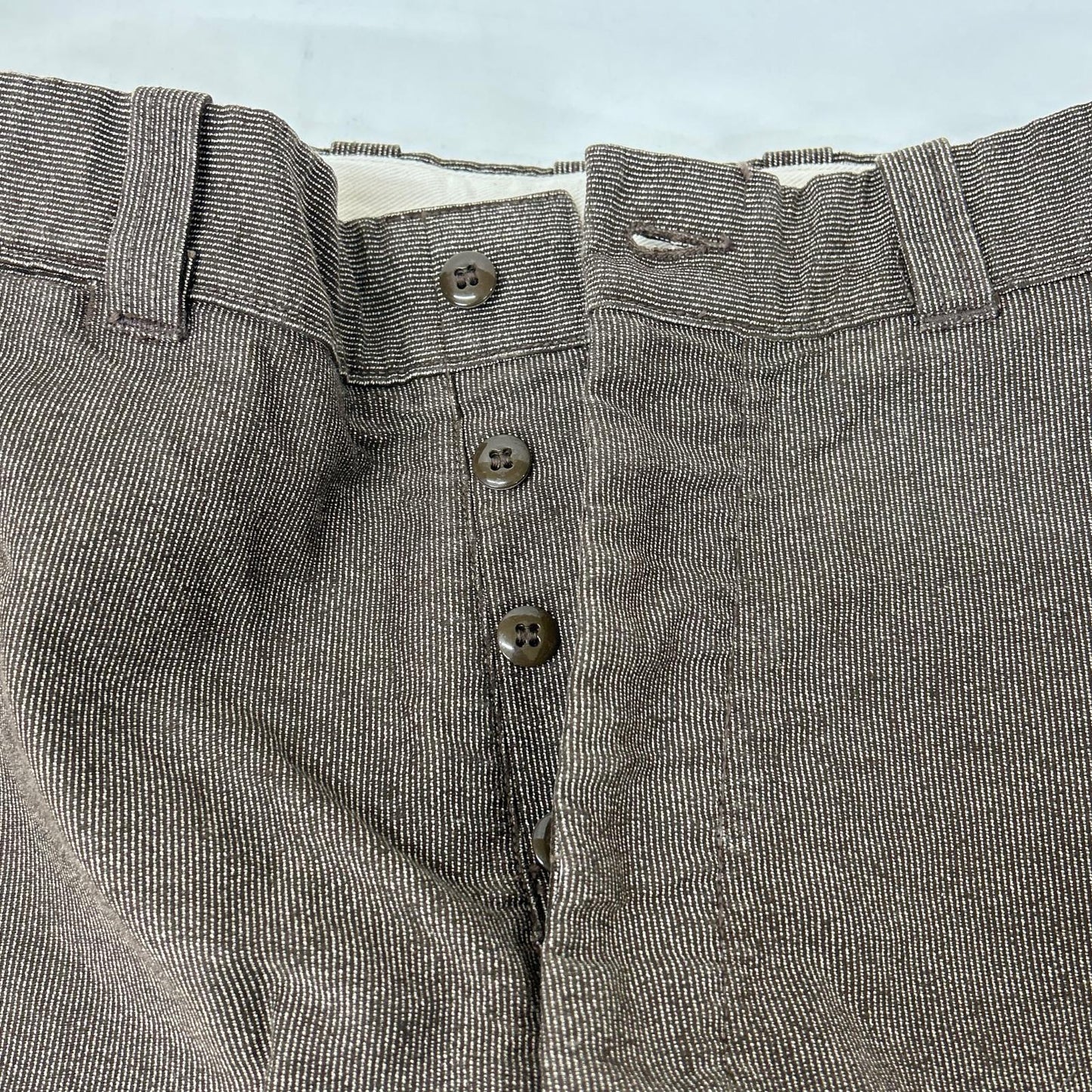 ZA-0226 ﾌﾞﾗｳﾝ 抜染ﾓｰﾙｽｷﾝ HONKY-TONK TROUSERS ﾜｰｸﾊﾟﾝﾂ ボトムス 30 メンズ