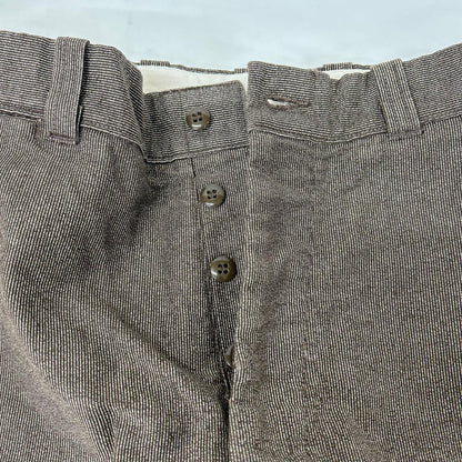 ZA-0226 ﾌﾞﾗｳﾝ 抜染ﾓｰﾙｽｷﾝ HONKY-TONK TROUSERS ﾜｰｸﾊﾟﾝﾂ ボトムス 30 メンズ