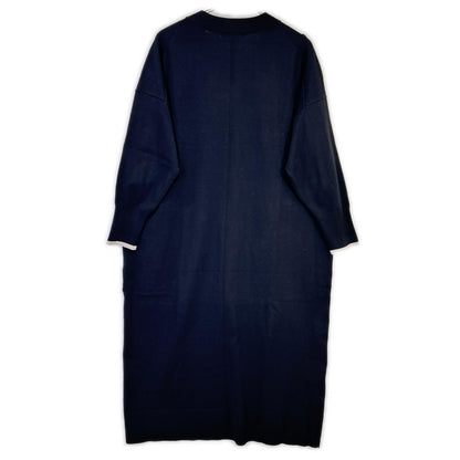 UNFILO Unfilo OPURGW0327 Made in 2025 Black My Beauty Knit V-neck dress One-piece dress