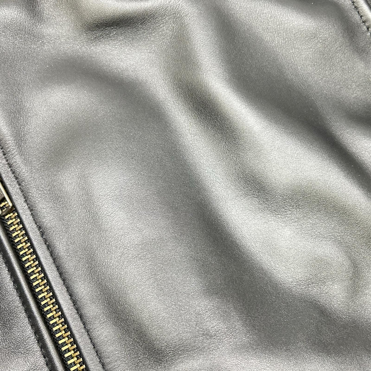 KADOYA Kadoya 【K's LEATHER】black cowhide double rider jacket jacket