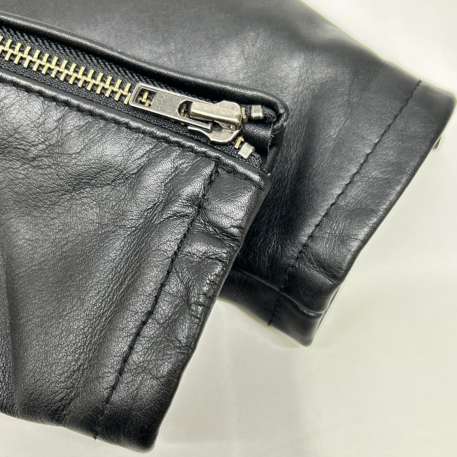 KADOYA カドヤ 【K's LEATHER】ブラック カウハイド ダブルライダースジャケット ジャケット
