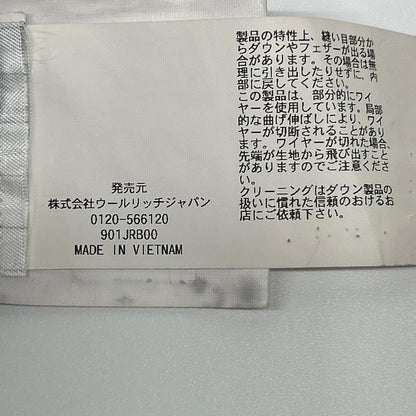 WOOLRICH ウールリッチ WWCPS2789 ブラック ナイロン ラクーンファー ダウンジャケット ジャケット