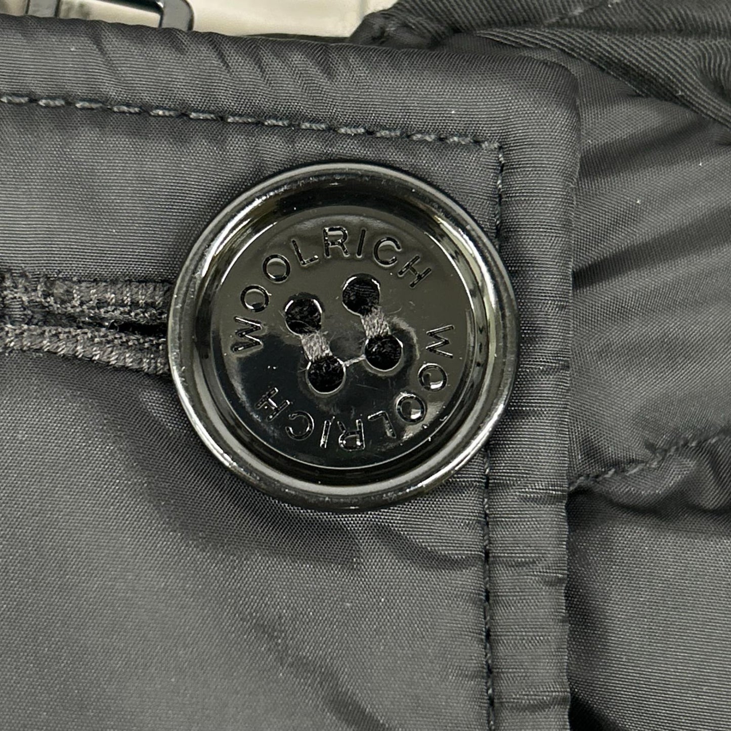 WOOLRICH ウールリッチ WWCPS2789 ブラック ナイロン ラクーンファー ダウンジャケット ジャケット