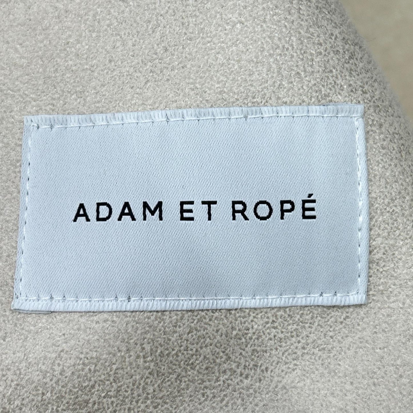Adam et Rope アダムエロペ GAL-23040 ベージュ ダブルジップ フェイクムートンジャケット ジャケット