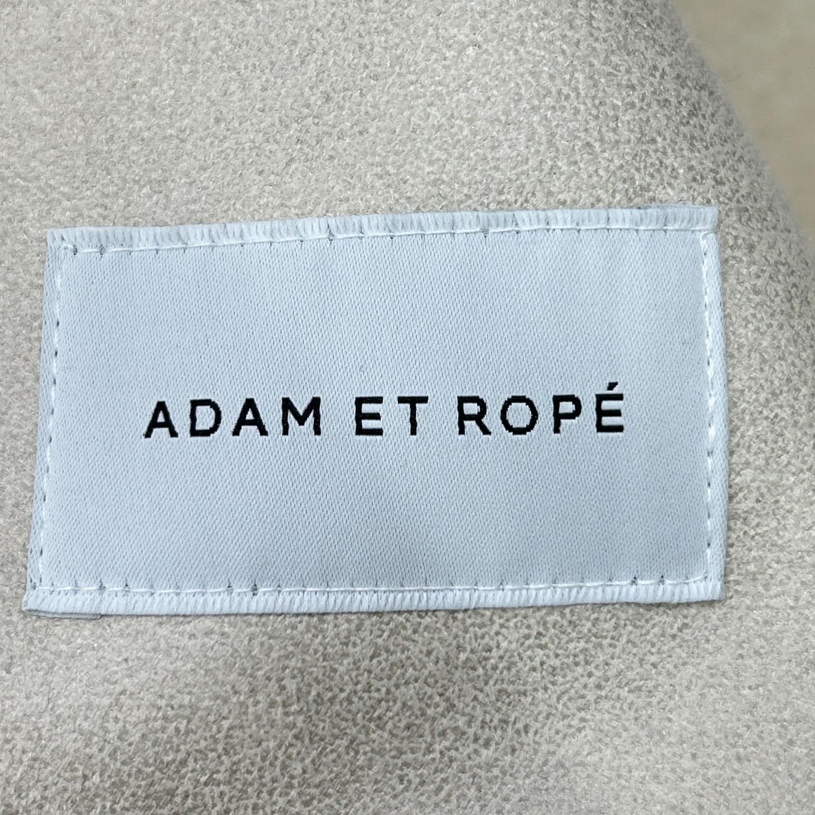 Adam et Rope アダムエロペ GAL-23040 ベージュ ダブルジップ フェイクムートンジャケット ジャケット