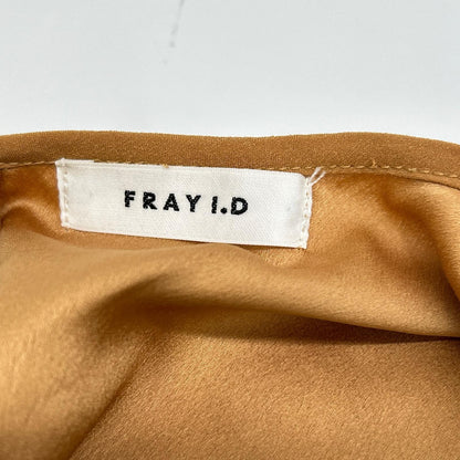 FRAY I.D フレイアイディー FWFB201228・FWFS201210 ブラウン×ホワイト ラッセルレース ジャケット×スカート