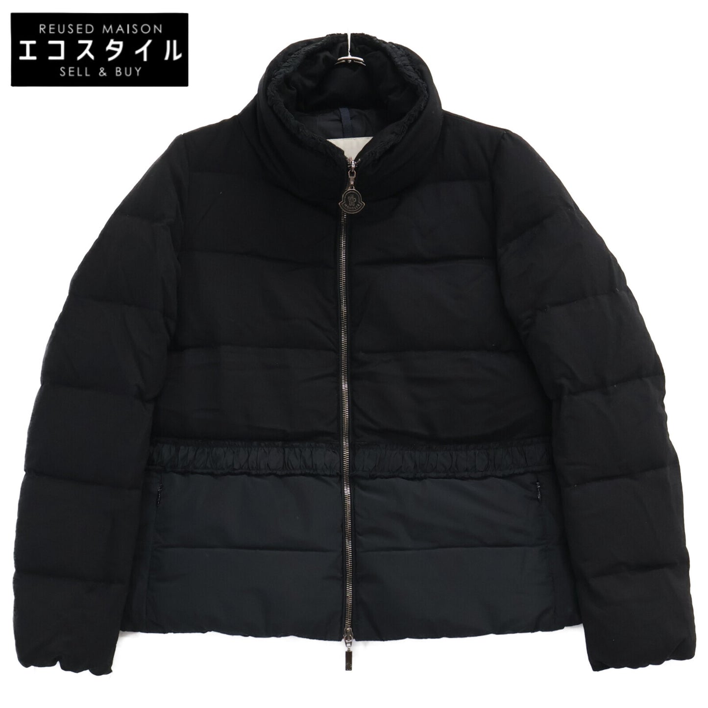 MONCLER モンクレール ARGENTEE ウールｘナイロン切替 ダウンジャケット ジャケット