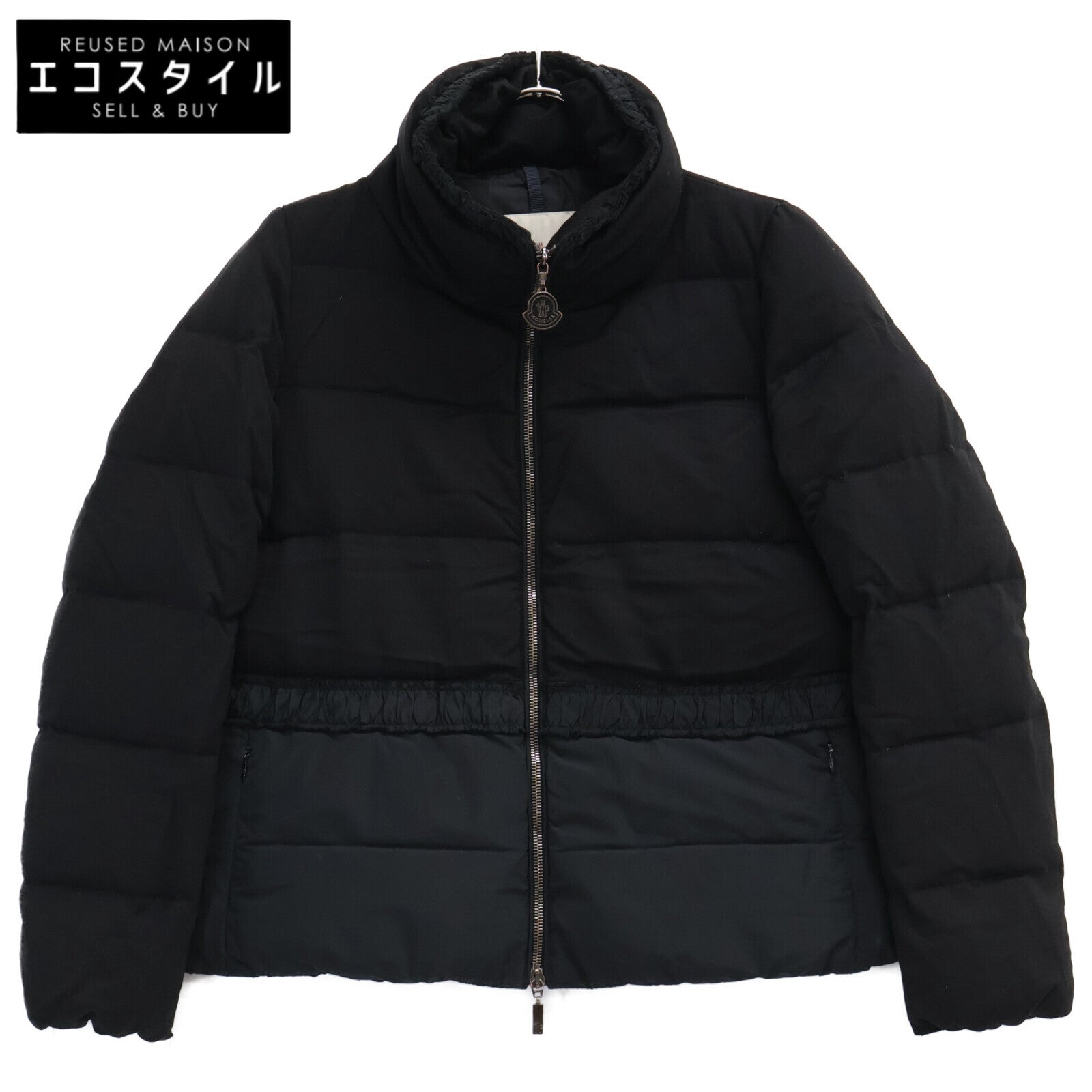 MONCLER モンクレール ARGENTEE ウールｘナイロン切替 ダウンジャケット ジャケット