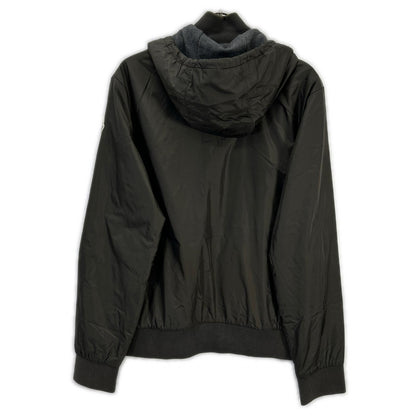 MONCLER モンクレール カーキ MAGLIA CARDIGAN ナイロン切り替え フーデッド ジップアップパーカ ジャケット