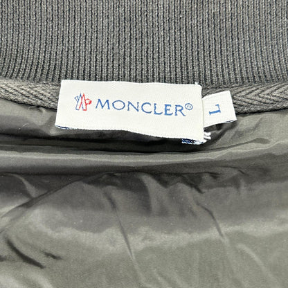 MONCLER モンクレール カーキ MAGLIA CARDIGAN ナイロン切り替え フーデッド ジップアップパーカ ジャケット
