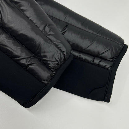 PRADA SPORT プラダスポーツ SGH580 ブラック ナイロン 切り替えダウンジャケット ジャケット