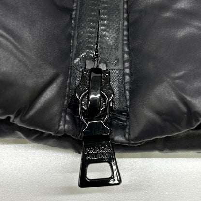 PRADA SPORT SGH580 Black Nylon Paneled Down Jacket
