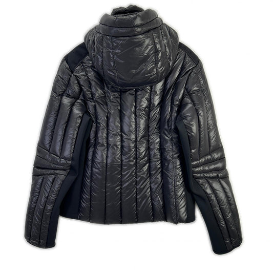 PRADA SPORT SGH580 Black Nylon Paneled Down Jacket
