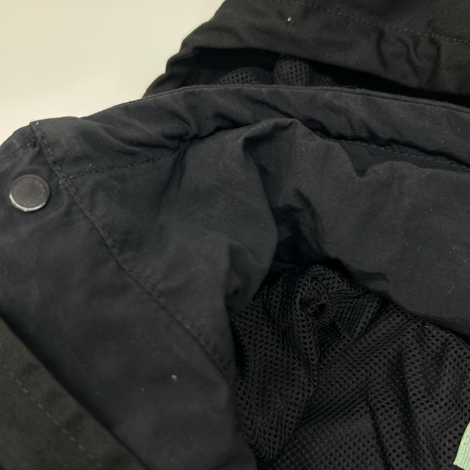 OMEA167R19C05021 Black Ski Anorak Parka Jacket L Men's