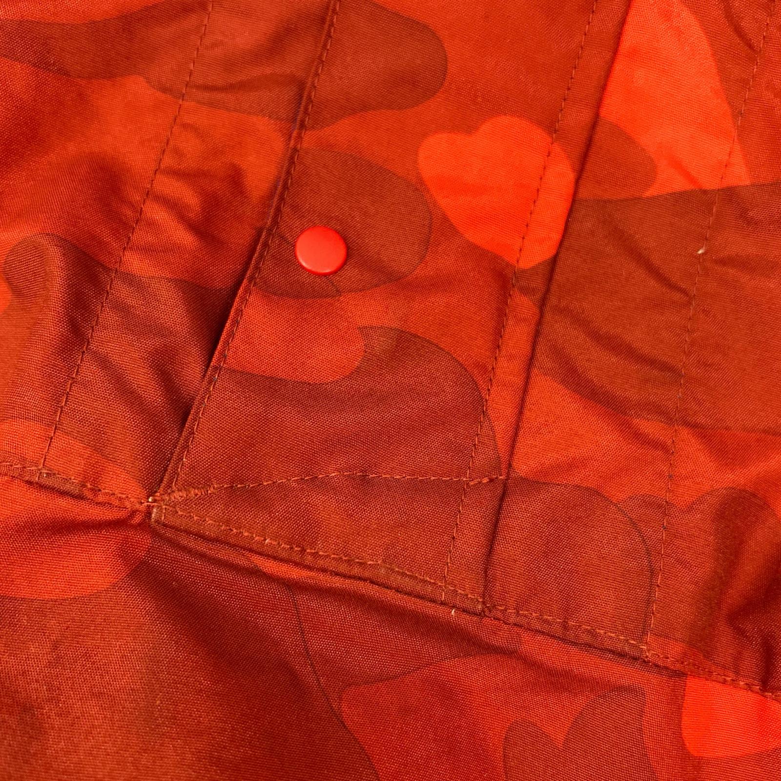 A BATHING APE 001LJA301009X Red x Blue Ape Camo Nylon Mountain
