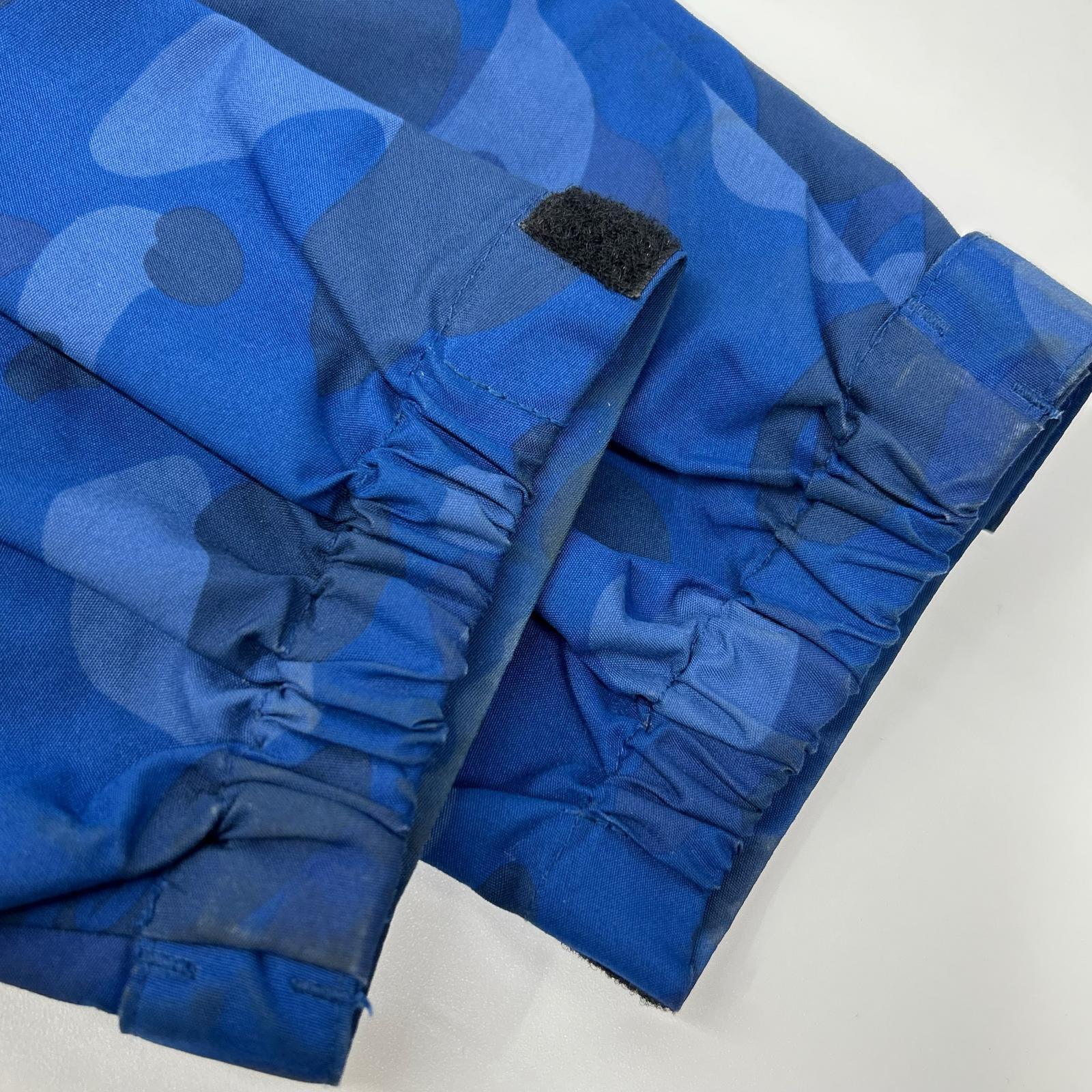 A BATHING APE BAPE 001LJA301009X 红蓝色猿猴迷彩尼龙登山套头衫夹克