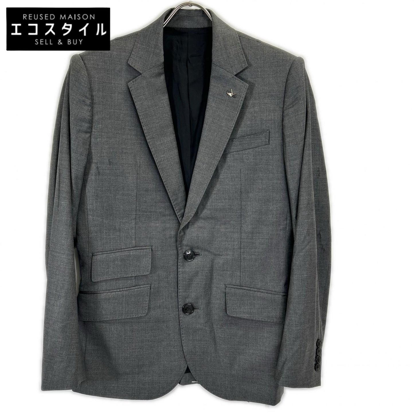 MRB692-WOL162 GRAY ROYAL 2B JKT 2B TAILORED JACKET JACKET IV Men's