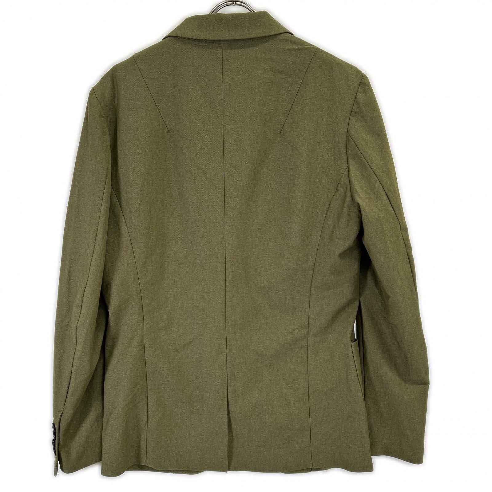 1piu1uguale3 ウノピゥウノウグァーレトレ MRB640-NYU078 グリーン COMFY JKT 2Bテーラードジャケット ジャケット