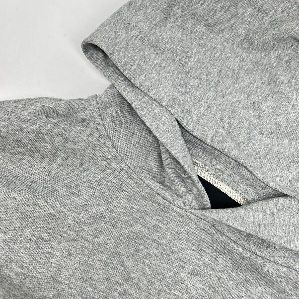 1piu1uguale3 Uno Più Uno Uguale Tre MRB568-COT351 Gray back-logo-print pullover hoodie Top