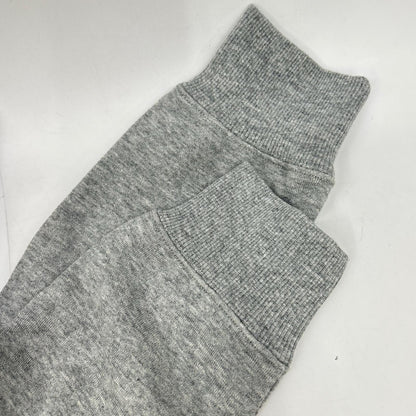 1piu1uguale3 Uno Più Uno Uguale Tre MRB568-COT351 Gray back-logo-print pullover hoodie Top