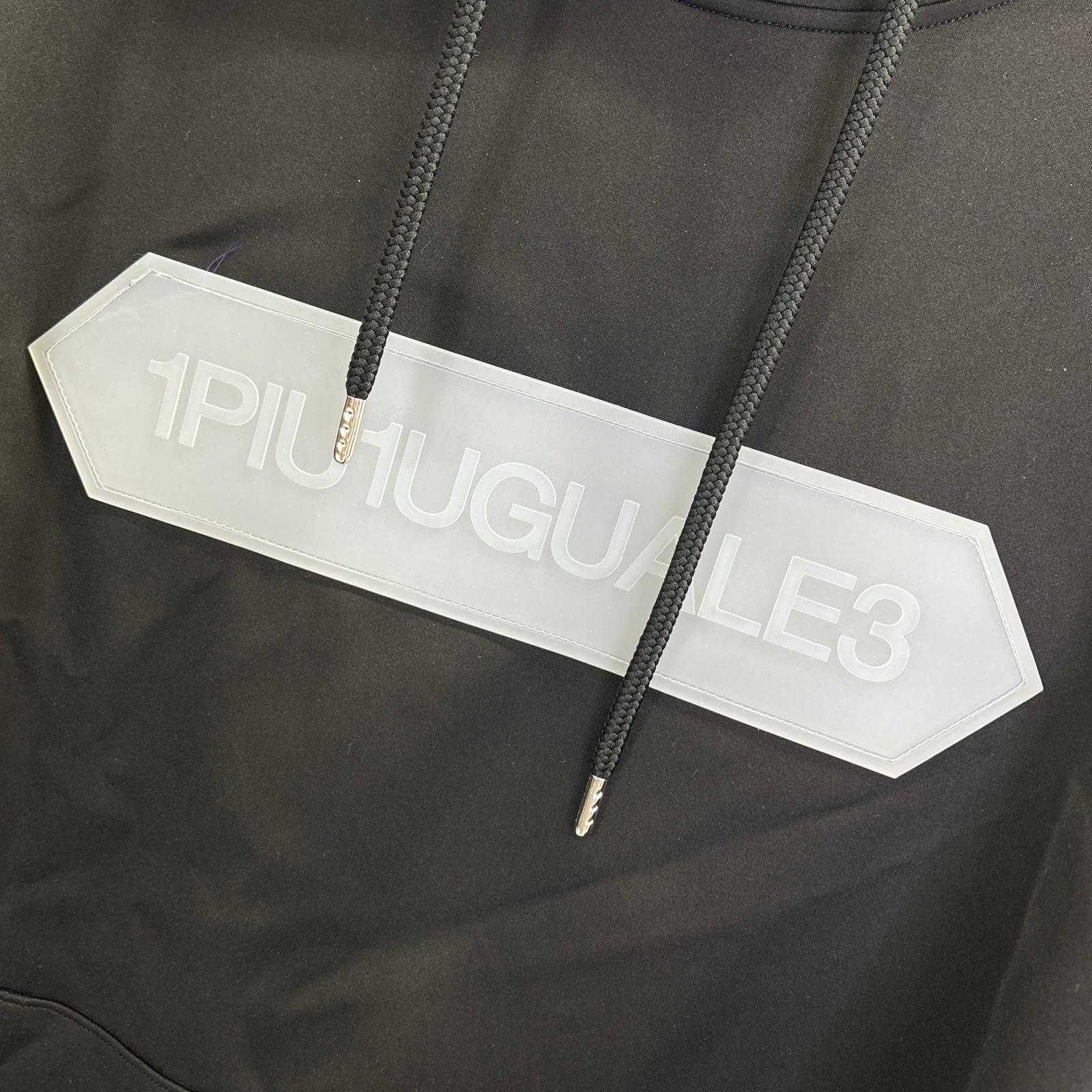 MRB673-NYU095 BLACK 113 HEXAGON PARKA Hexagon Logo Pullover Parka Black Tops VI Men's