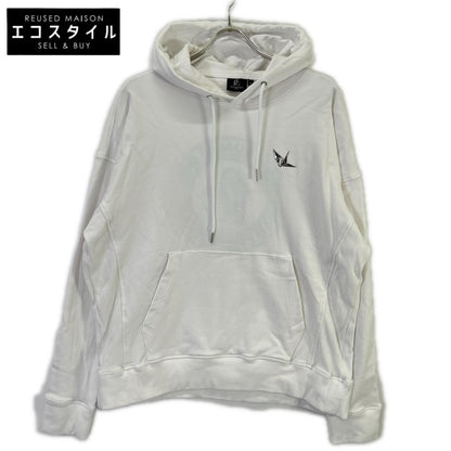 1piu1uguale3 ウノピゥウノウグァーレトレ 【GOLF】GRB096-CTU239 ホワイト BIG PULLOVER BC PARKA バックロゴパーカフーディ トップス