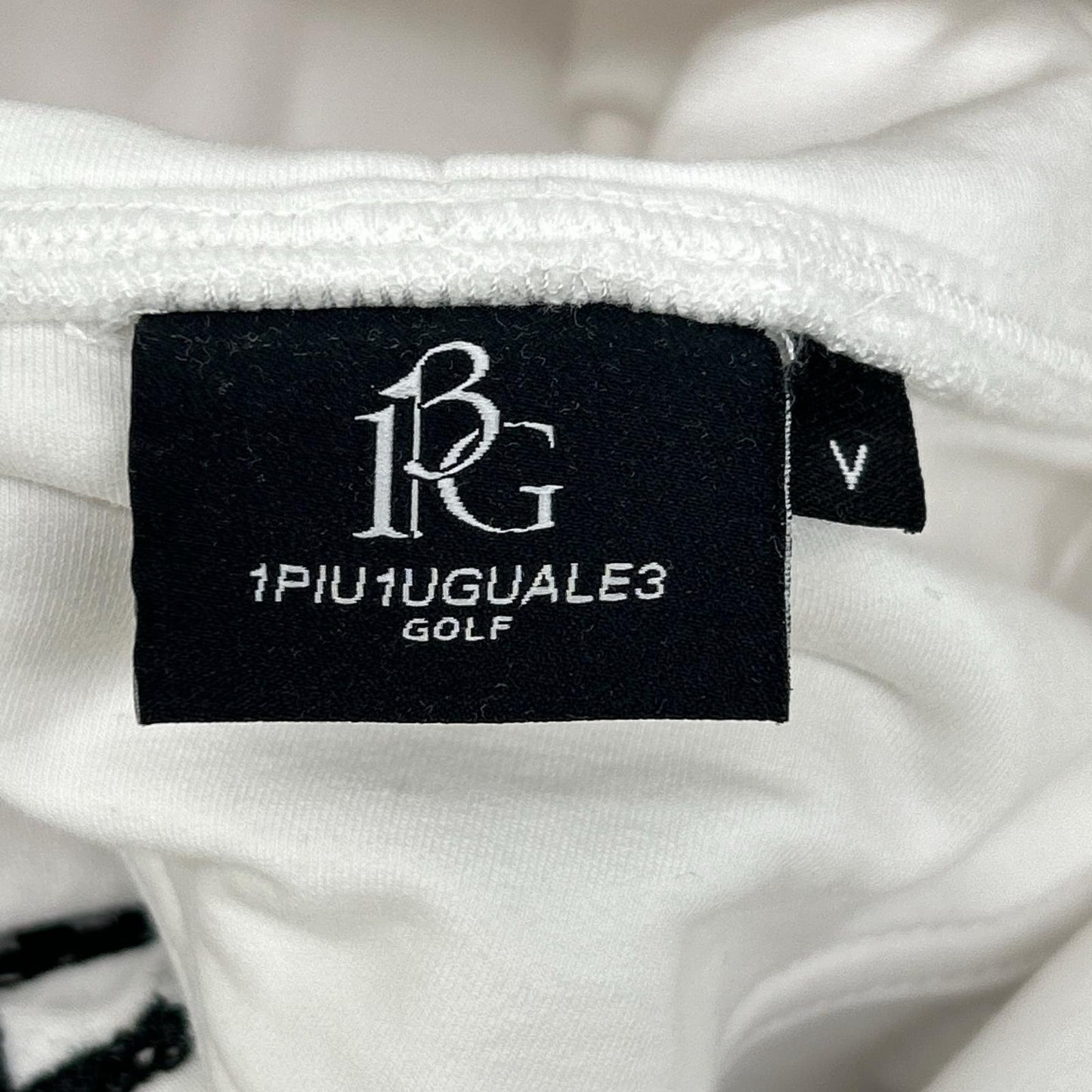 1piu1uguale3 ウノピゥウノウグァーレトレ 【GOLF】GRB096-CTU239 ホワイト BIG PULLOVER BC PARKA バックロゴパーカフーディ トップス