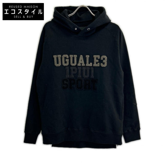 [SPORT] CM055-MN01 Black Classic Sweat Side Zip Pullover Hoodie Tops IV Men's
