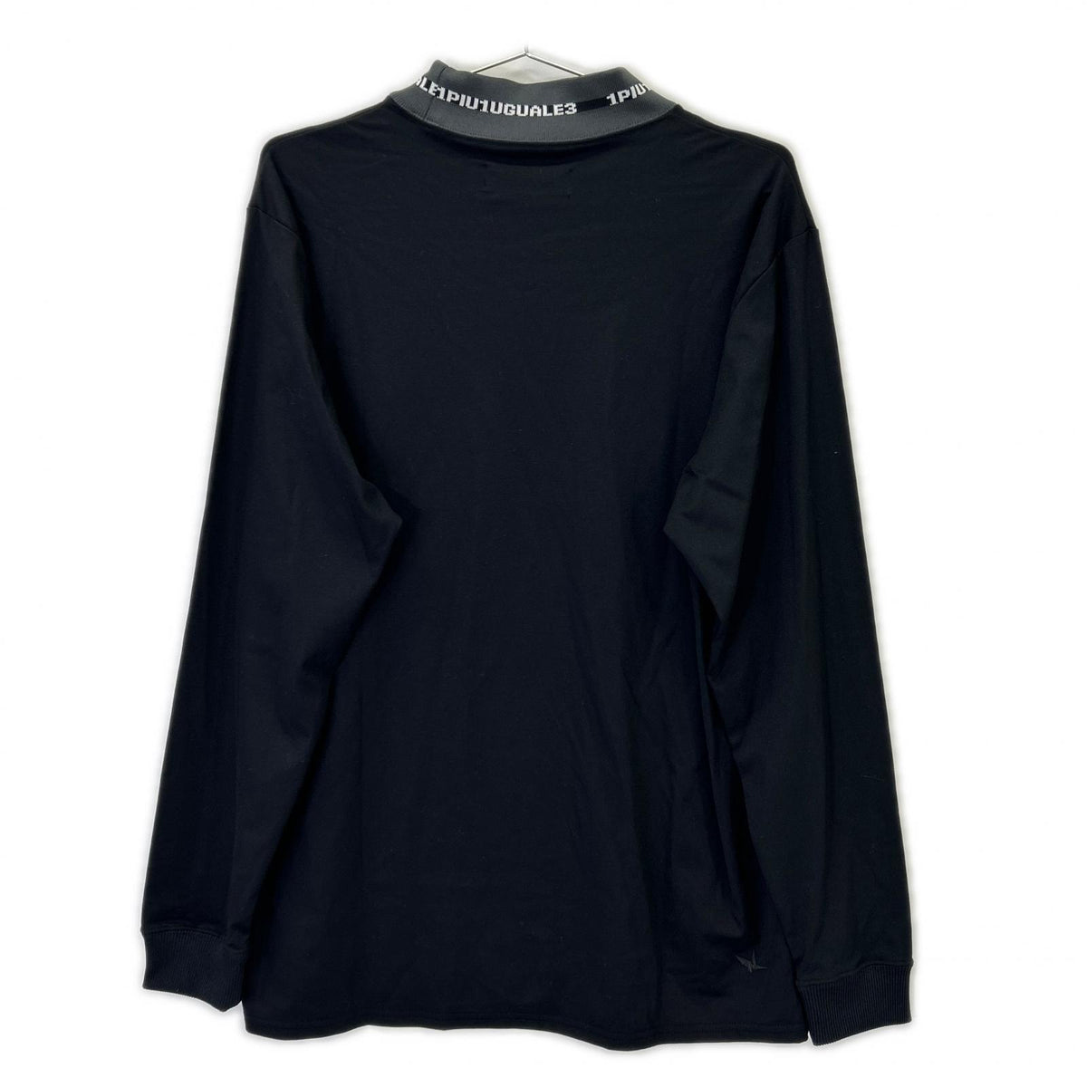 1piu1uguale3 ウノピゥウノウグァーレトレ 【SPORT】CM071-MT01 24AW ブラック COMFORTABLE HYBLID MOCK モックネックカットソー トップス