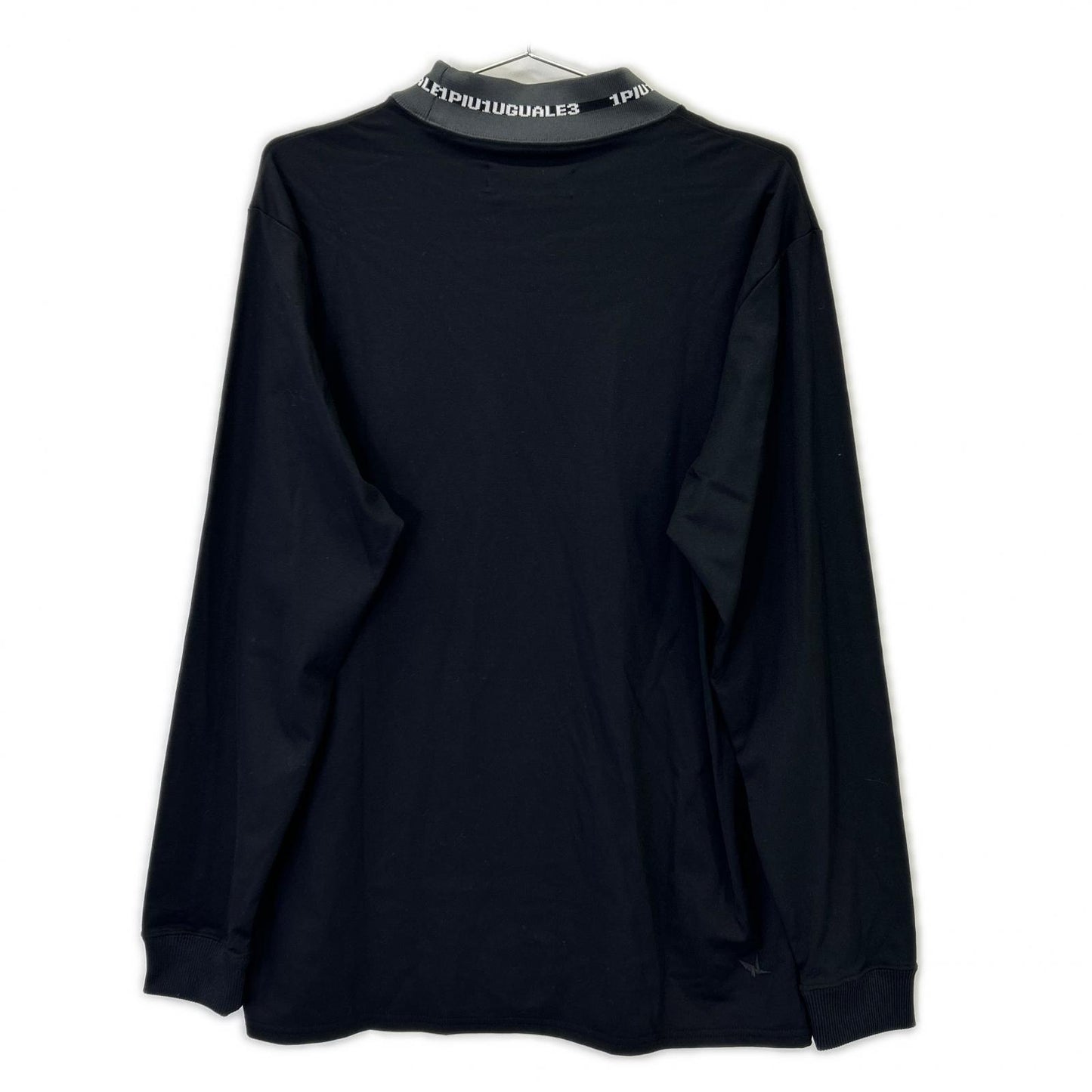 1piu1uguale3 ウノピゥウノウグァーレトレ 【SPORT】CM071-MT01 24AW ブラック COMFORTABLE HYBLID MOCK モックネックカットソー トップス