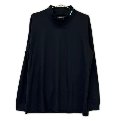 【SPORT】【×HESAINT MODEL】TF090-MT01 24AW 黑色 COMFORTABLE HYBLID MOCK 高领T恤 上衣 IV 男士