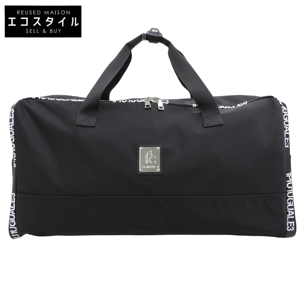 1piu1uguale3 ウノピゥウノウグァーレトレ 美品 GOLF BOSTON BAG ボストンバッグ メンズ ブラック GRG356-NYU085 ボストンバッグ