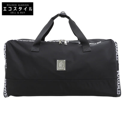 1piu1uguale3 ウノピゥウノウグァーレトレ 美品 GOLF BOSTON BAG ボストンバッグ メンズ ブラック GRG356-NYU085 ボストンバッグ