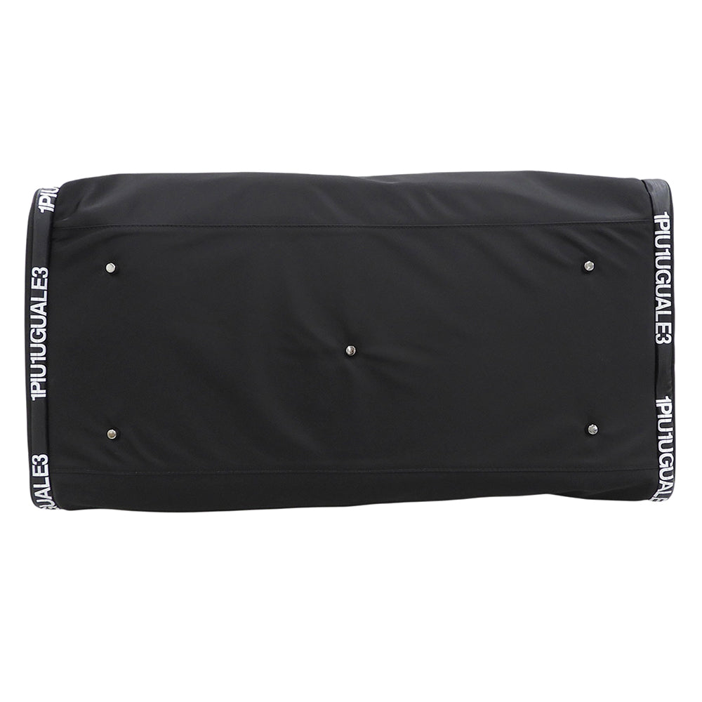 1piu1uguale3 ウノピゥウノウグァーレトレ 美品 GOLF BOSTON BAG ボストンバッグ メンズ ブラック GRG356-NYU085 ボストンバッグ